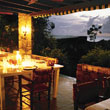 Dinner at Guana Island - Click to enlarge
